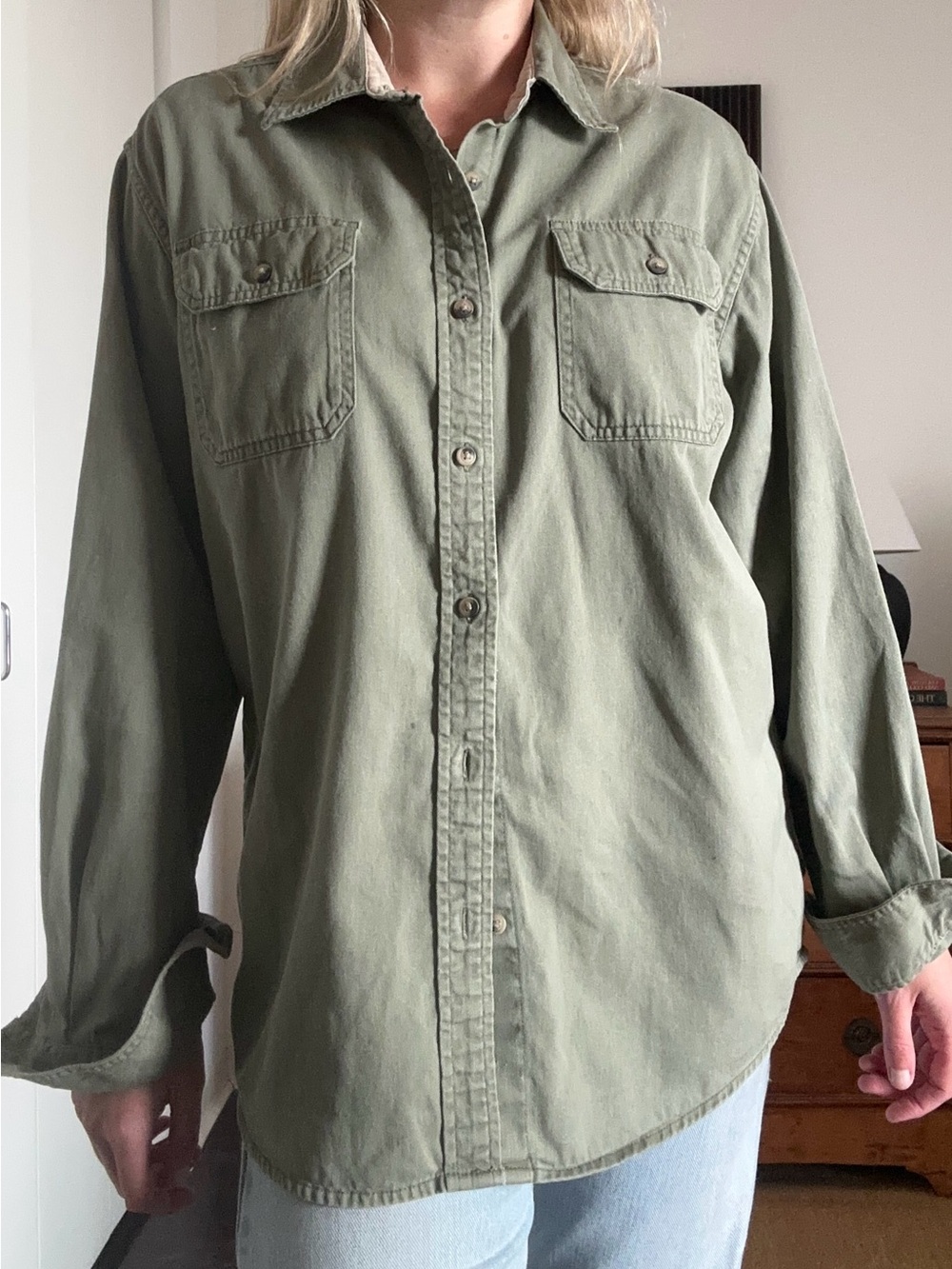 Vintage 90s Wrangler Utility Shirt